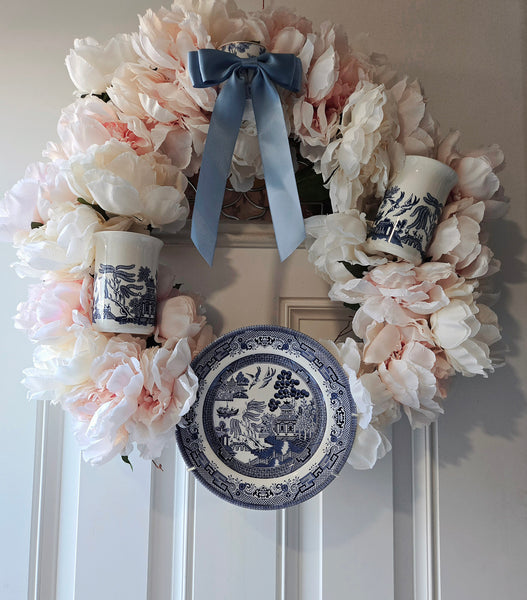 Chinoiserie | Shabby Chic Wreath Workshop