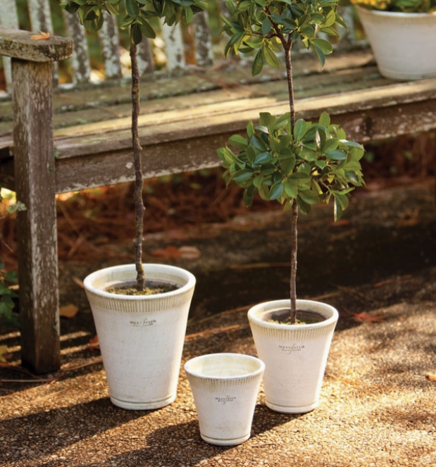 Garden Pot | Wakefield Handmade Farnham Long Tom White