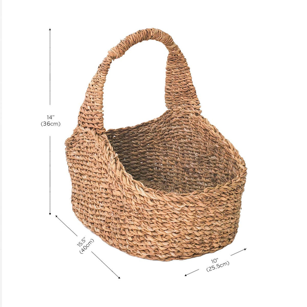 Handwoven Wicker Basket