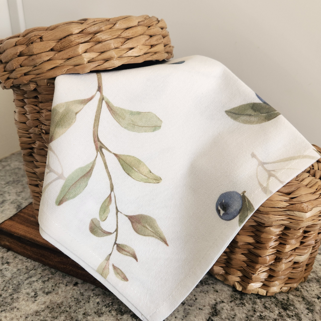 Blueberry Tea Towel