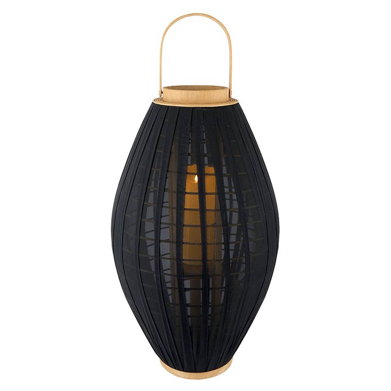Black Round Lantern