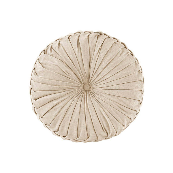 Pleated Round Pillow