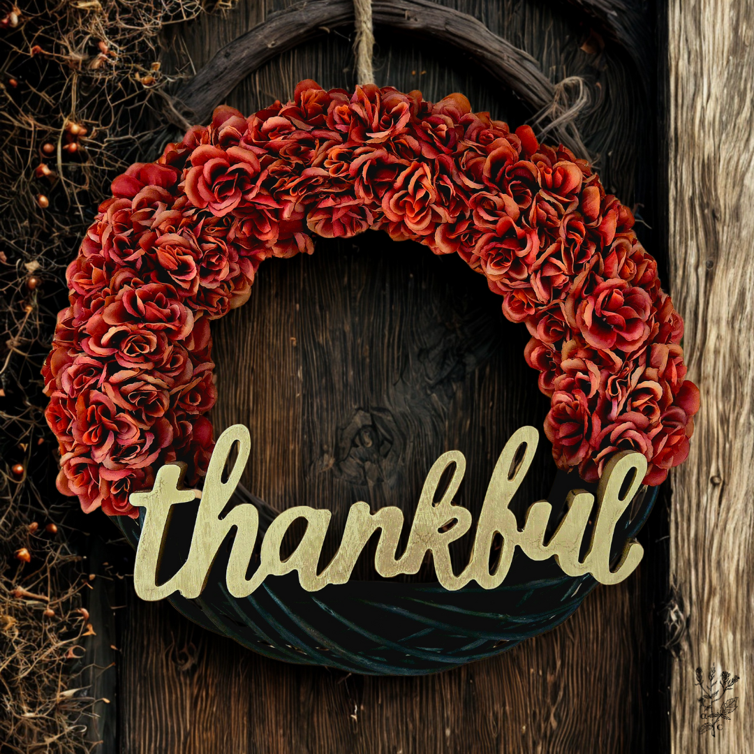 Thankful Autumn Wreath