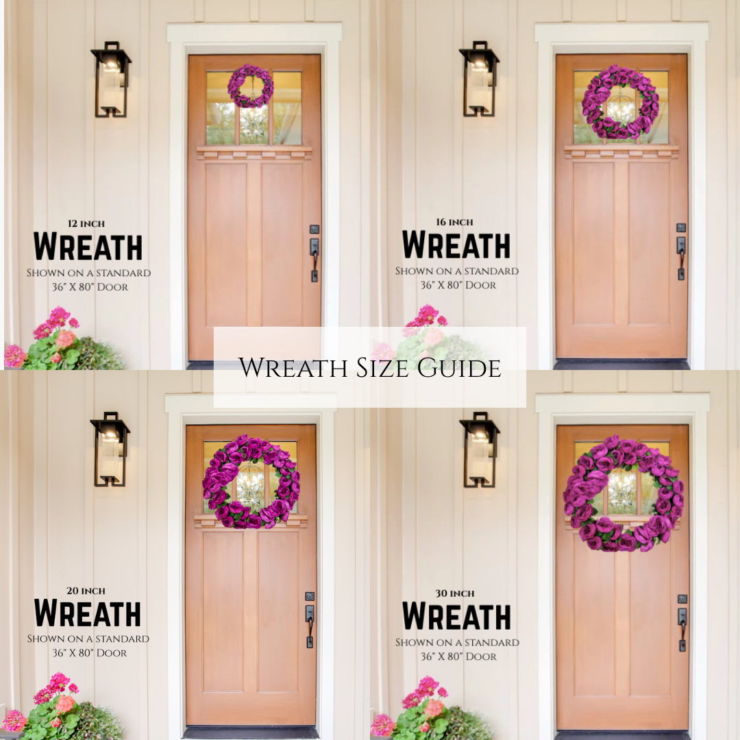 Amethyst Garden Wreath