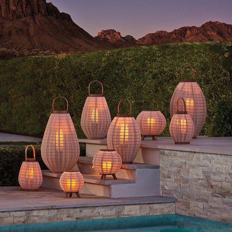 White Round Lantern