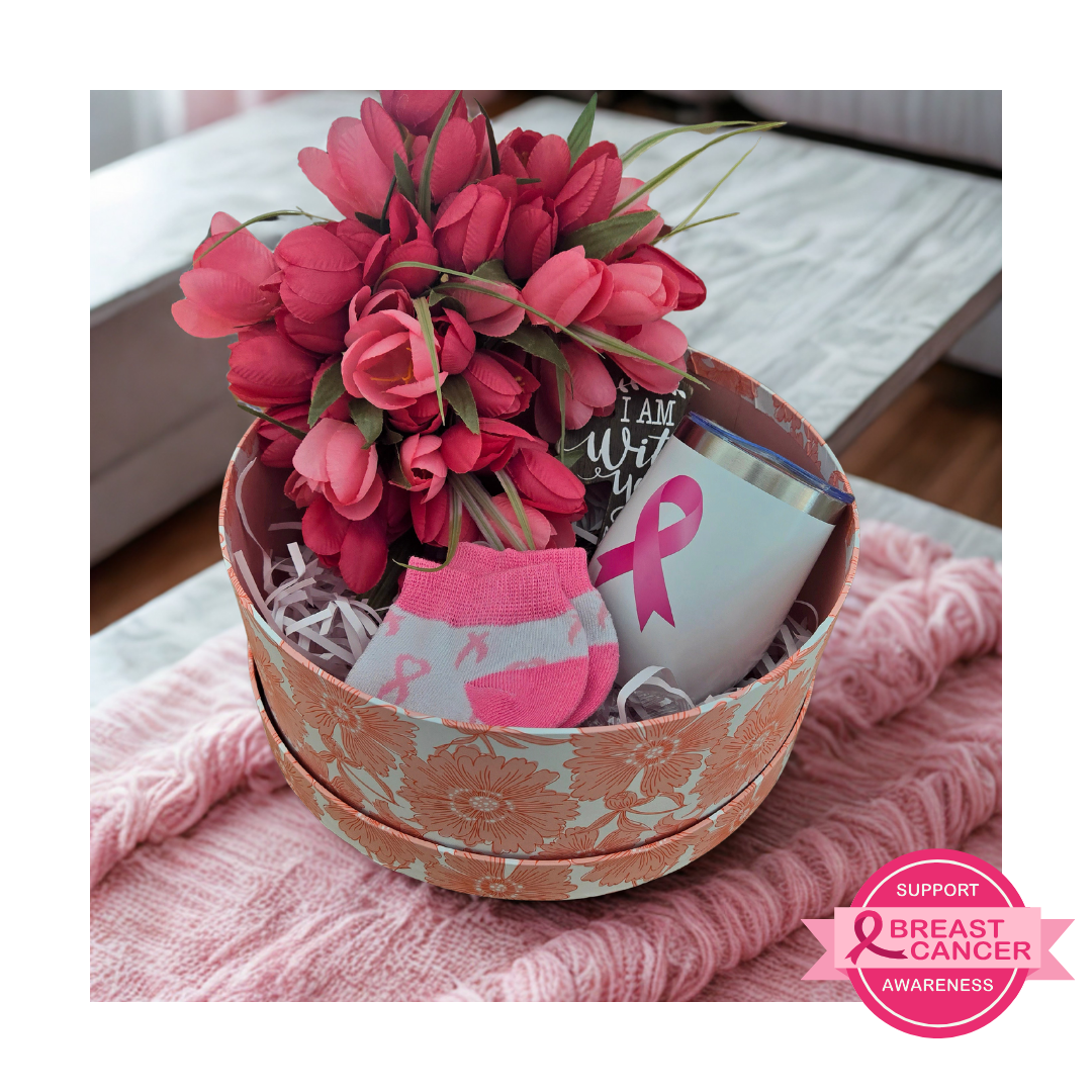 Courage In Bloom | Brown Cross Wreath