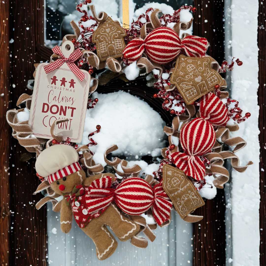 Gingerbread Dreams Wreath