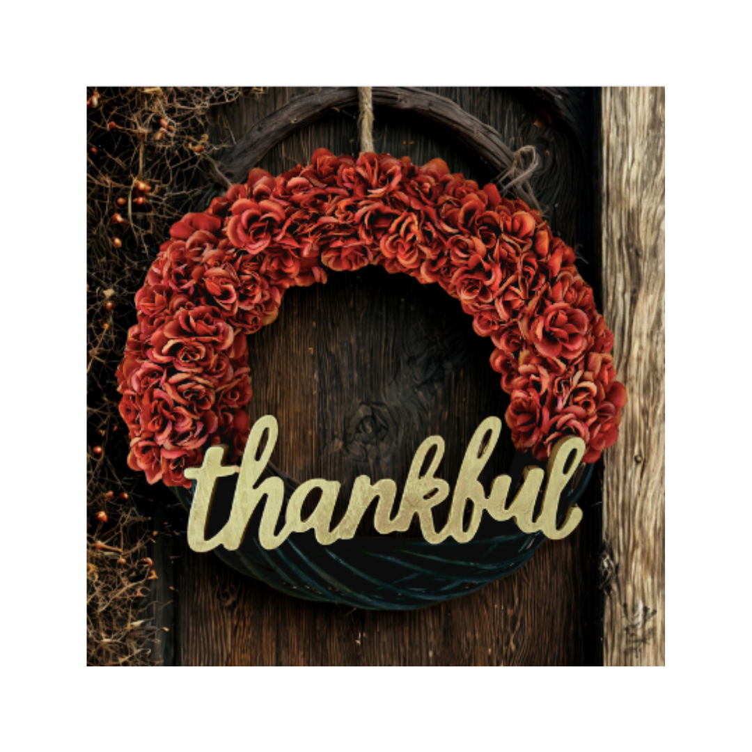Thankful Autumn Wreath