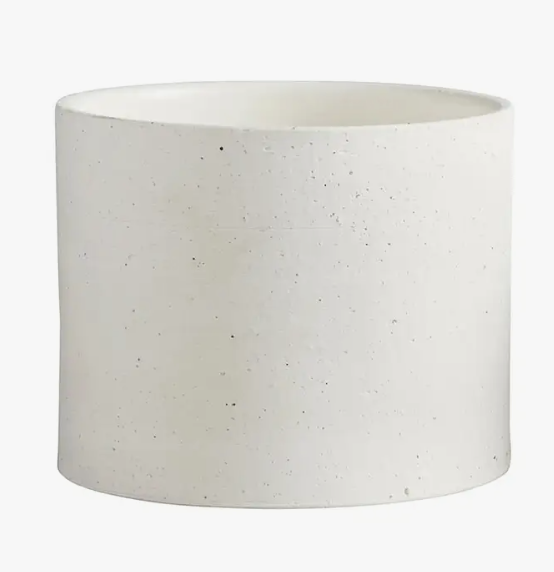 Modern Ceramic Pot + Saucer Set