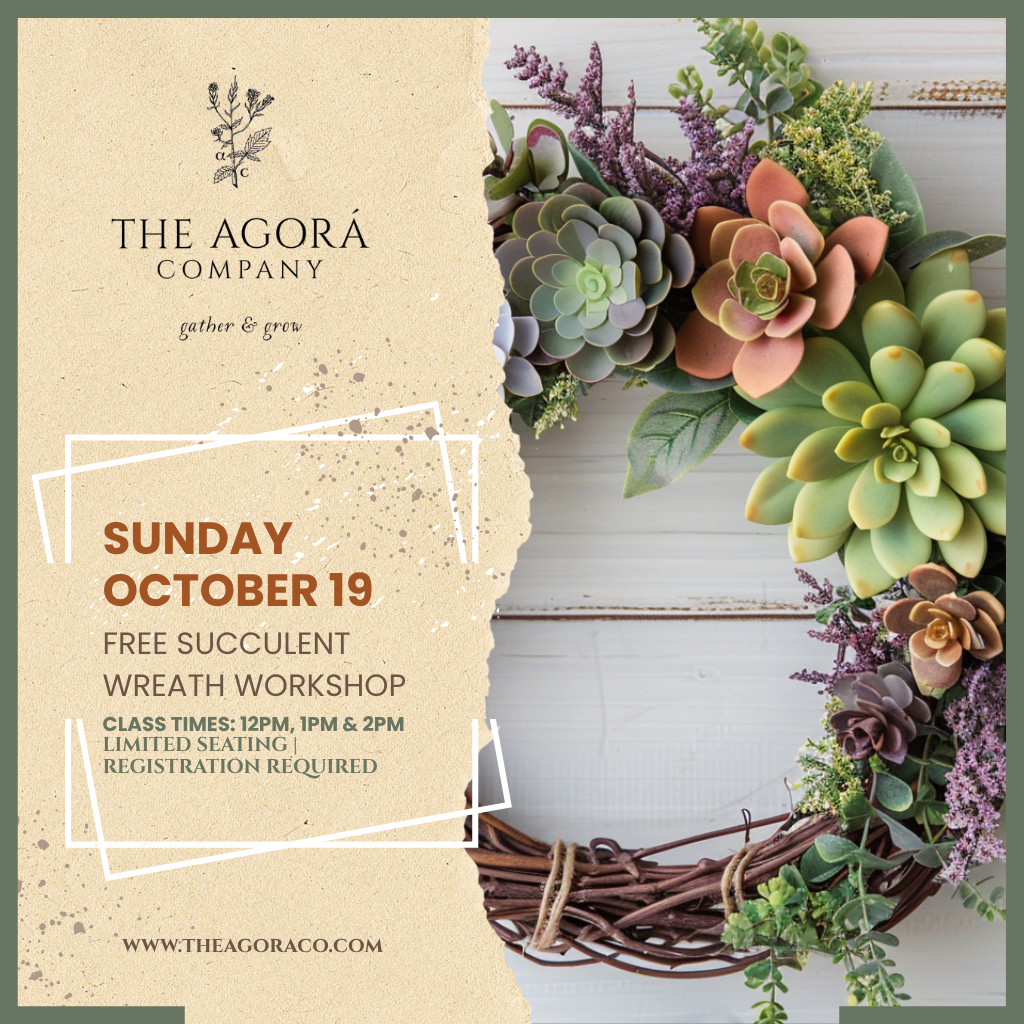 Sun Oct 19th - Make It Take It - Wreath Making Workshop