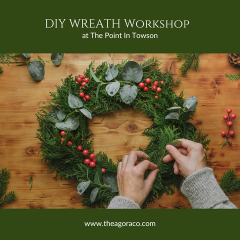 Christmas Wreath Workshop At The Point In Towson