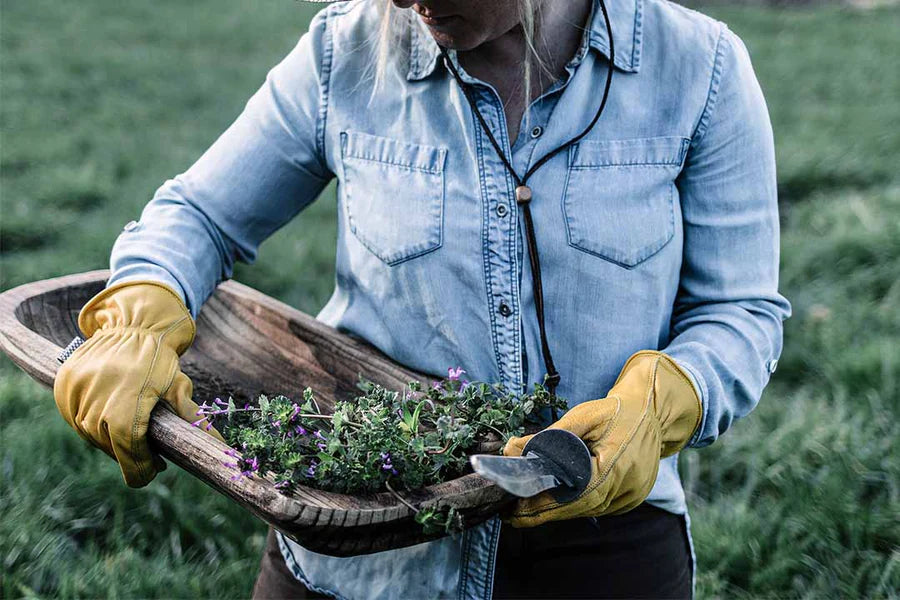 Gardening Gloves | Cognac L/XL