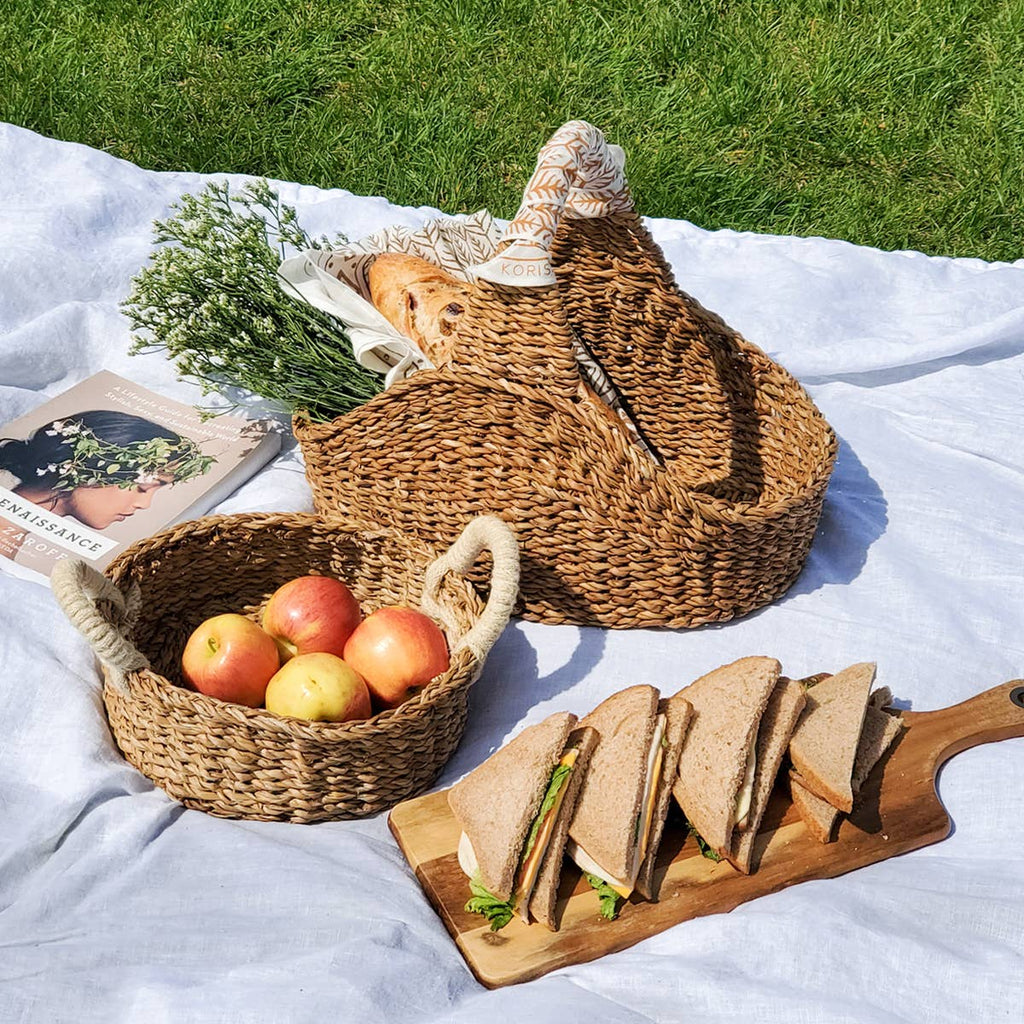 Handwoven Wicker Basket