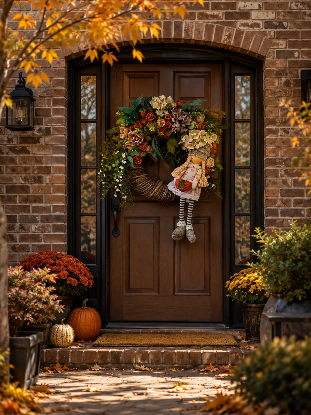 22" Autumn Belle Wreath