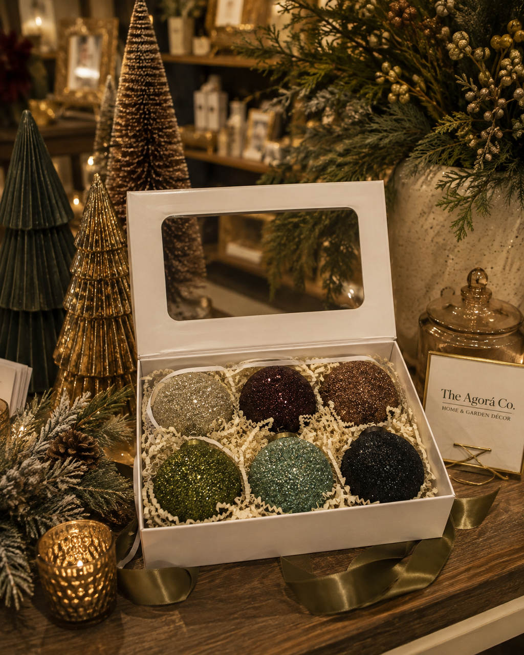 Winter Glow Ornaments