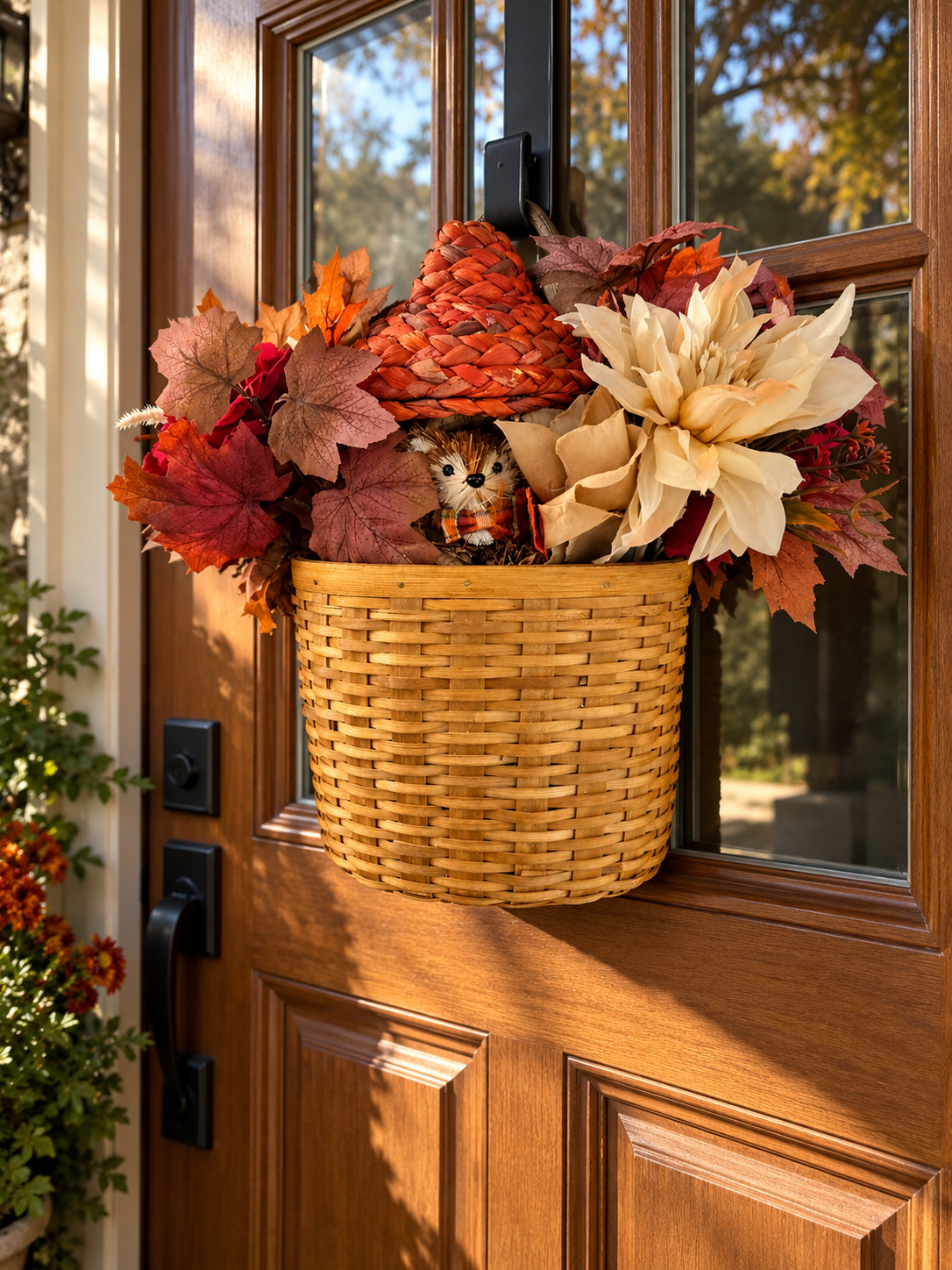 Squirrel Garden Basket