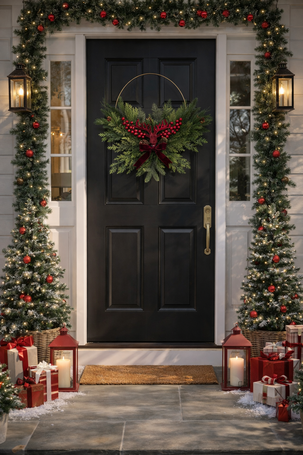 Reindeer Cheer Wreath
