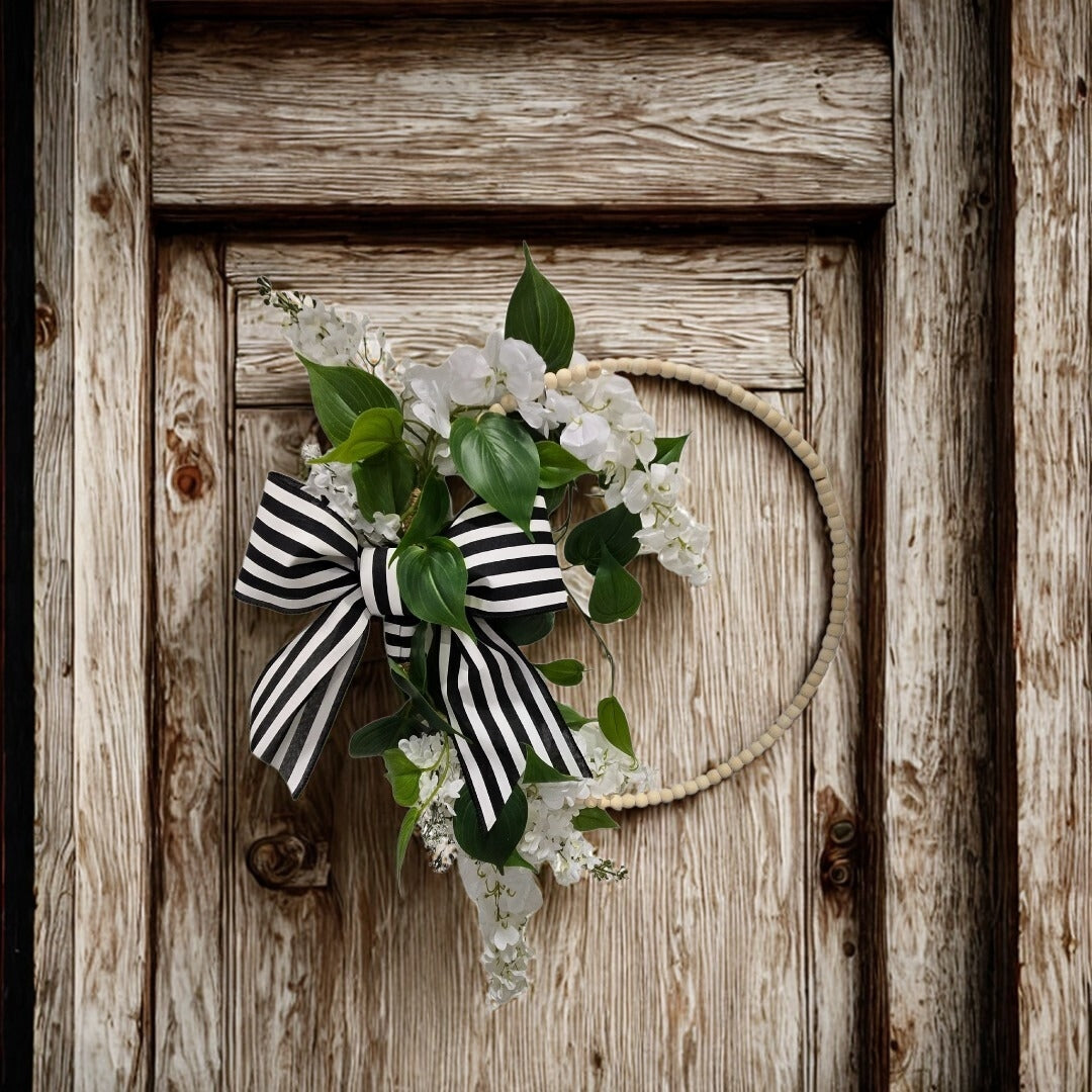 Modern Farmhouse Bead Wreath