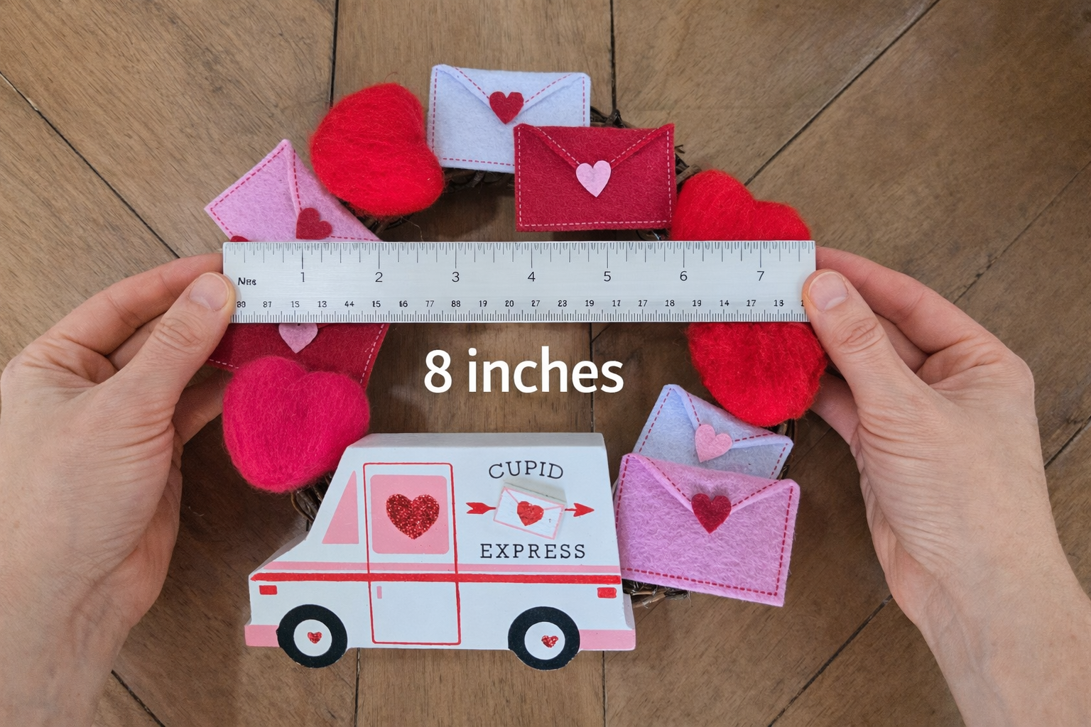 Valentine Express Wreath