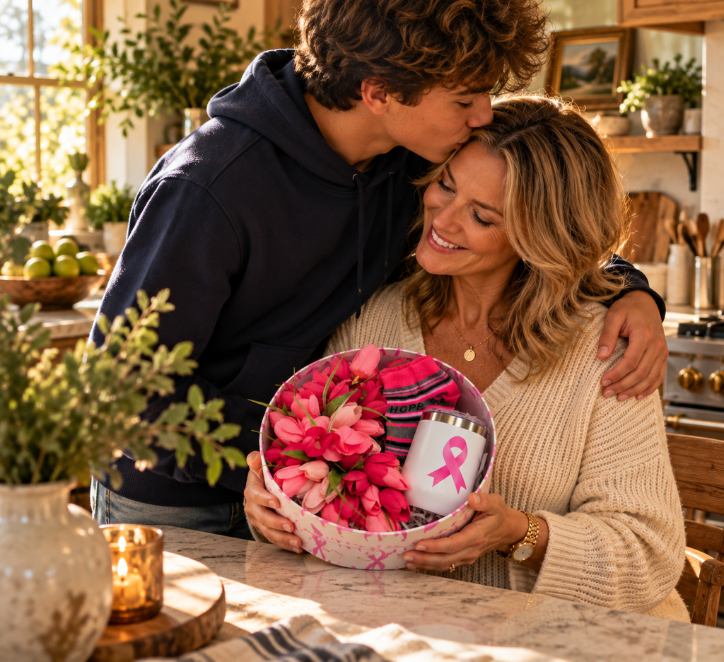 Courage In Bloom | Faith Cross Wreath