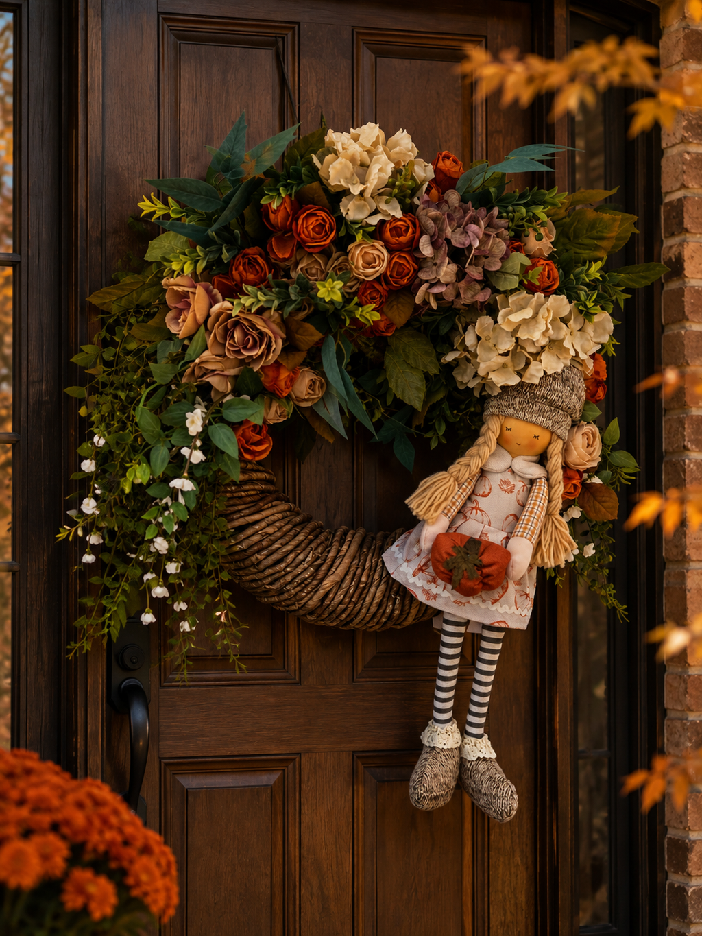 22" Autumn Belle Wreath